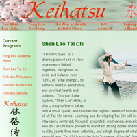 Keihatsu website design